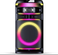 Philips TAX3004  - 300W Max, 12”, RGB speaker light with Strobe light, AC/Battery powered, USB, BT v5.3 , Mic. in x1, Karaoke, wireless Mic-2,