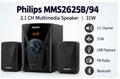 Philips MMS2625B/94  - 2.1 CH Multimedia Speaker, 31W
